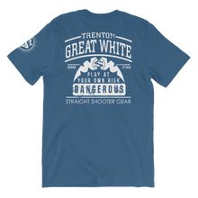 Load image into Gallery viewer, Trenton&quot;Great White&quot;  White SS Team Tee