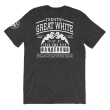 Load image into Gallery viewer, Trenton&quot;Great White&quot;  White SS Team Tee